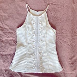 White Lily Pulitzer tank